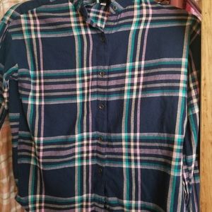 Girls SO Purple Flannel shirt